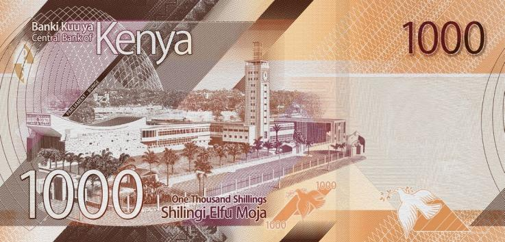 (623) ** PNew (PN56b) Kenya - 1000 Shillings (2024)
